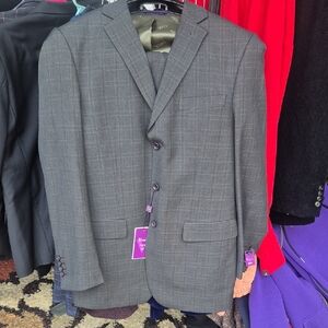 Men's Gray Suit Blazer
